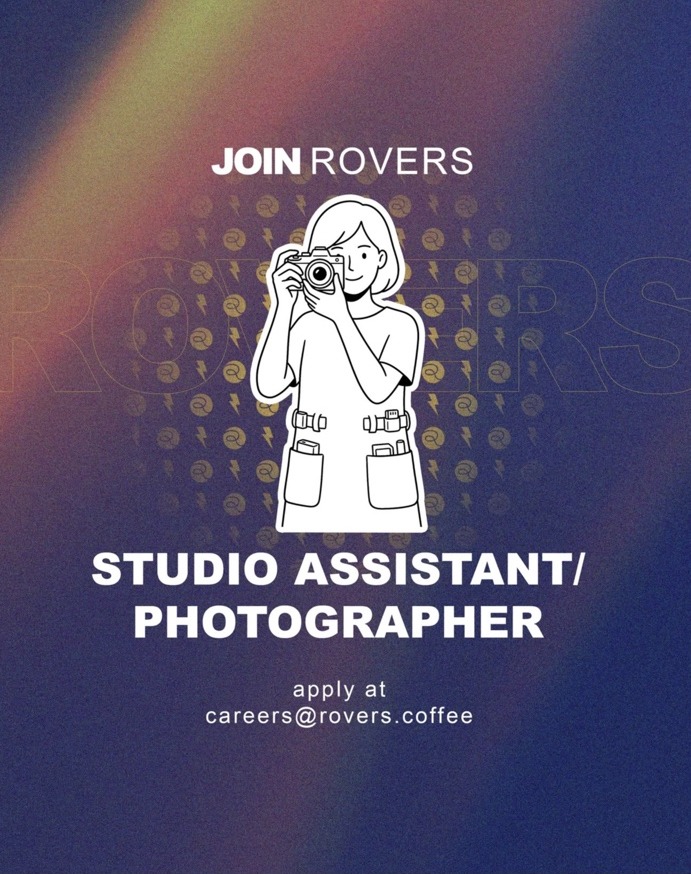 Studio Assistant / Photographer hiring poster